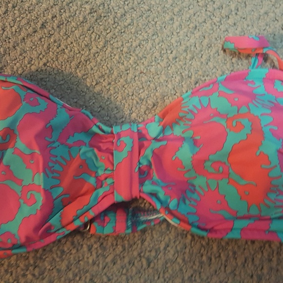 Lilly Pulitzer Other - EUC Lilly Pulitzer bikini top Hold your Horses